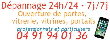 depannage-serrures dépannage ouverture de portes vitrines portails